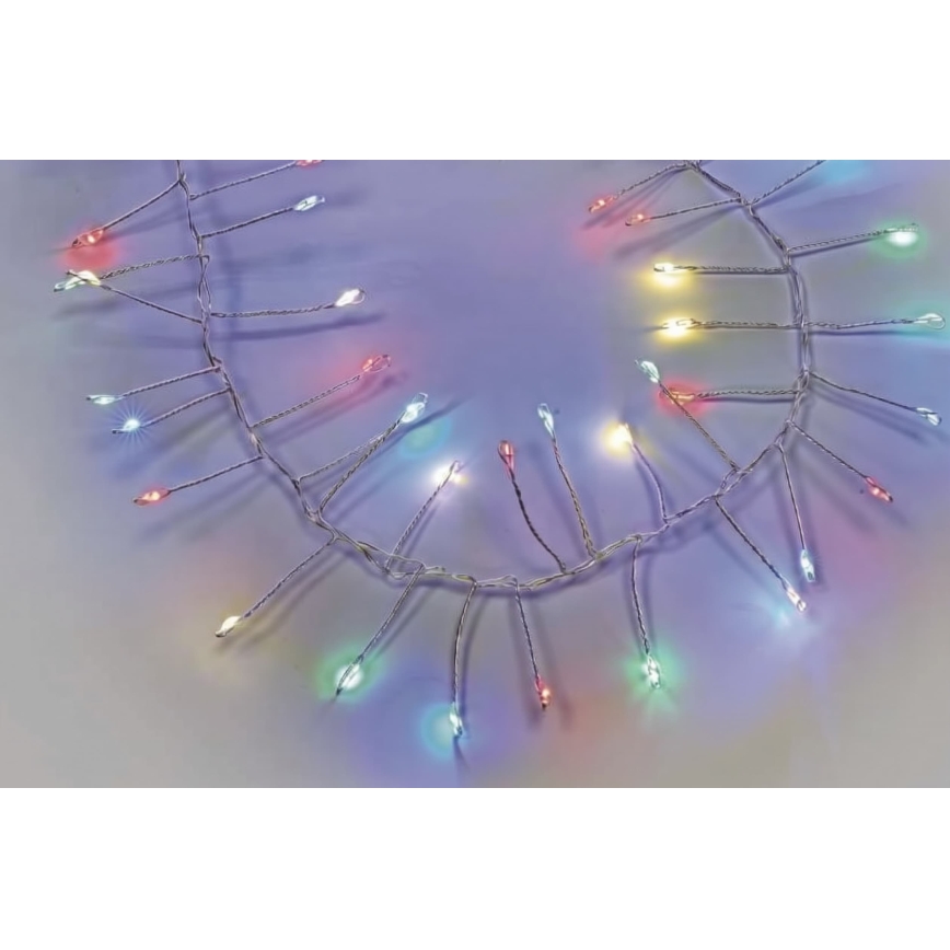 LED kültéri fényfüzér 1440xLED/8 funkciós 14,4m IP44 többszínű