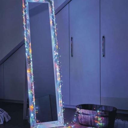 LED kültéri fényfüzér 150xLED/27,35m IP44 többszínű