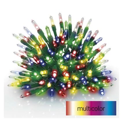 LED kültéri fényfüzér 150xLED/27,35m IP44 többszínű
