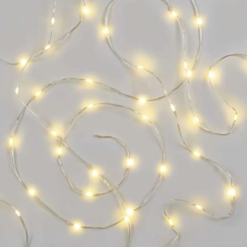 LED kültéri fényfüzér 160xLED/21m IP44 meleg fehér