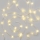 LED kültéri fényfüzér 160xLED/21m IP44 meleg fehér