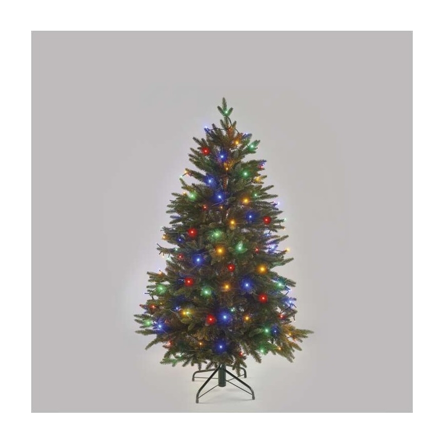 LED kültéri fényfüzér 180×LED / 23 m, IP44, többszínű