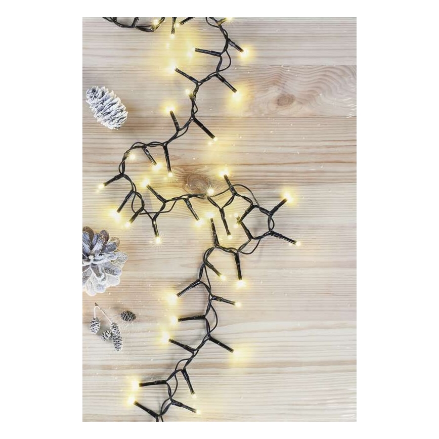 LED kültéri fényfüzér 400xLED/13m IP44 meleg fehér