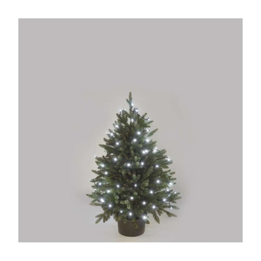 LED kültéri fényfüzér 40×LED/9m IP44 hideg fehér