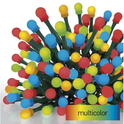 LED kültéri fényfüzér 480 LED/53 m IP44 többszínű