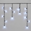 LED kültéri fényfüzér 50xLED/3x0,4m IP44 hideg fehér