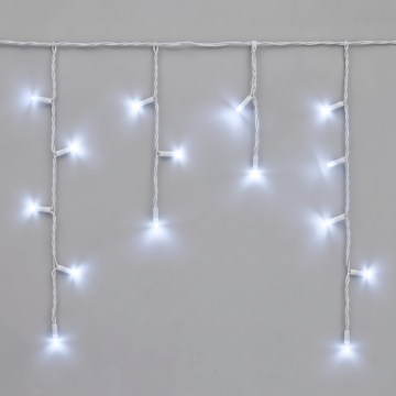 LED kültéri fényfüzér 50xLED/3x0,4m IP44 hideg fehér