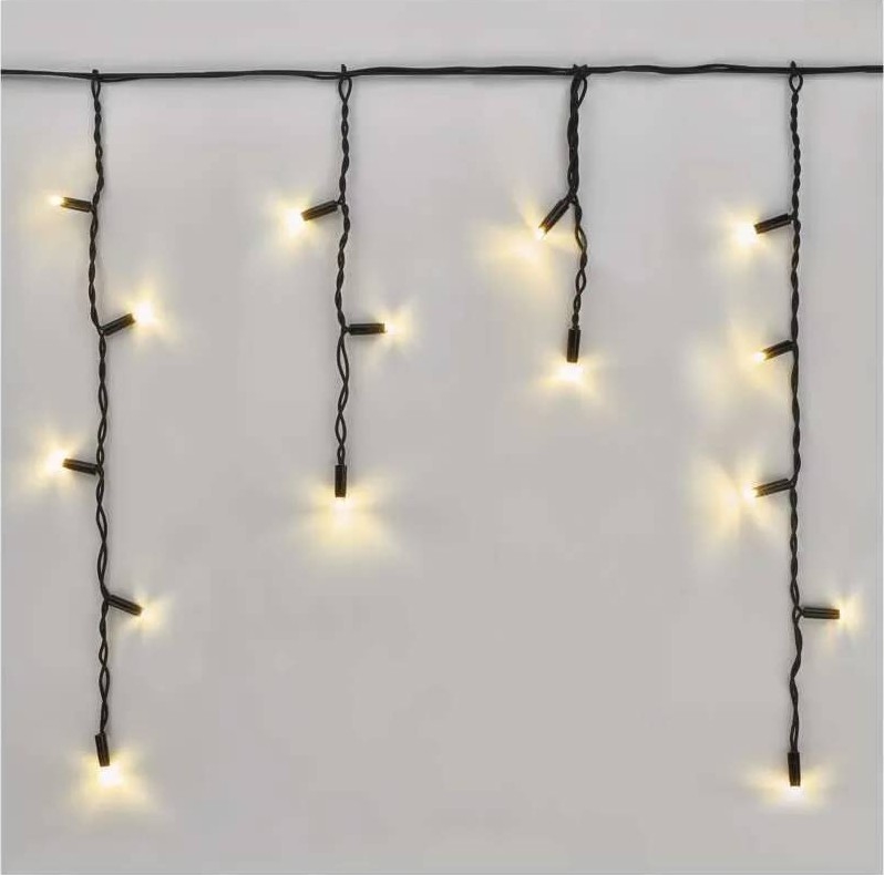 LED kültéri fényfüzér 50xLED/3x0,4m IP44 hideg/meleg fehér