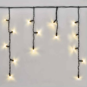 LED kültéri fényfüzér 50xLED/3x0,4m IP44 meleg fehér