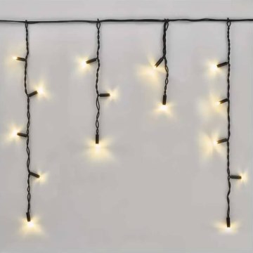 LED Kültéri fényfüzér 50xLED/3x0,4m IP44 meleg fehér
