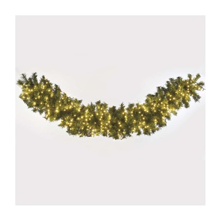 LED  kültéri fényfüzér 600xLED/17m IP44 meleg fehér