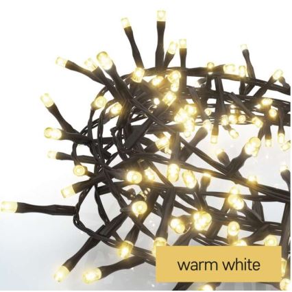LED  kültéri fényfüzér 600xLED/17m IP44 meleg fehér