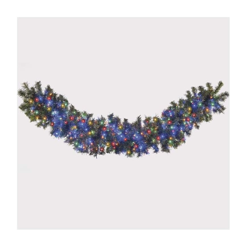 LED kültéri fényfüzér 600xLED/17m IP44 többszínű