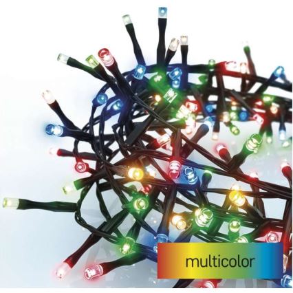 LED kültéri fényfüzér 600xLED/17m IP44 többszínű