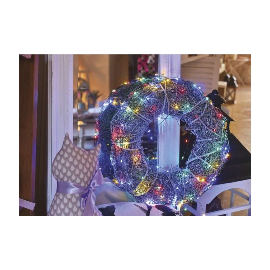 LED kültéri fényfüzér 75xLED/12,5m IP44 többszínű