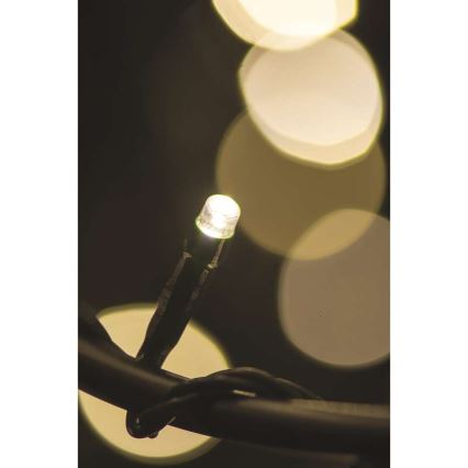 LED kültéri fényfüzér 80xLED/13m IP44 meleg fehér