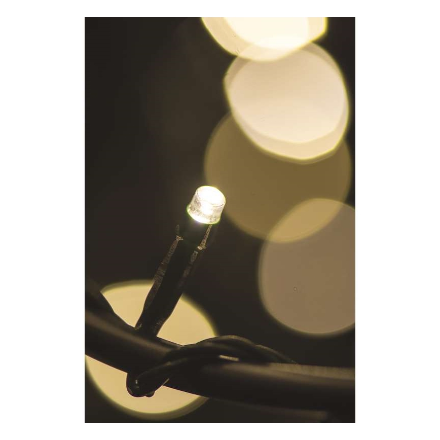 LED kültéri fényfüzér 80xLED/13m IP44 meleg fehér