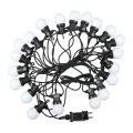 LED Kültéri fényfüzér STRING 10m 20xLED/0,5W/24/230V 3000K IP44