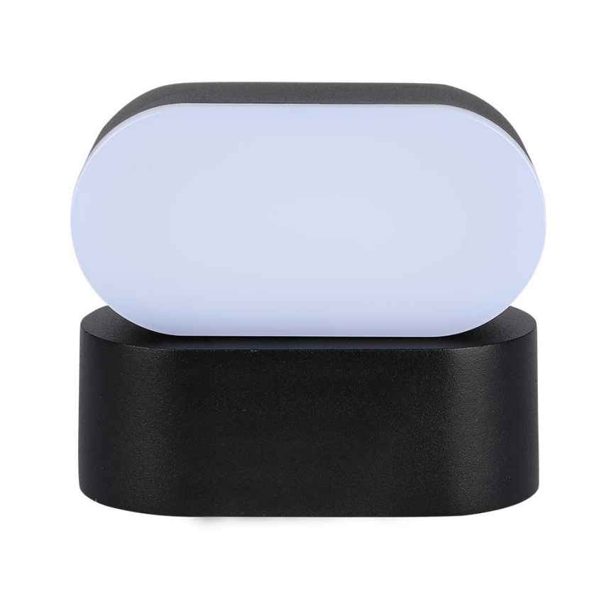 LED Kültéri flexibilis fali lámpa LED/5W/230V 3000K IP65 fekete