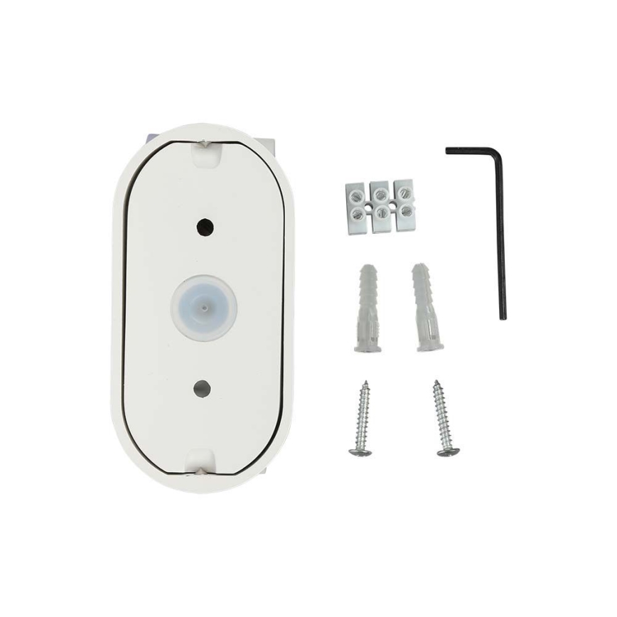 LED Kültéri flexibilis fali lámpa LED/5W/230V 4000K IP65 fehér