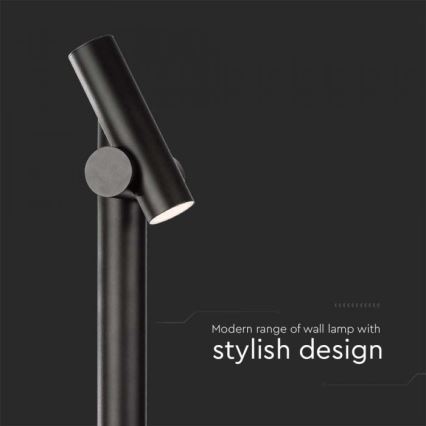 LED kültéri flexibilis lámpa LED/4W/230V 4000K IP44 100 cm fekete