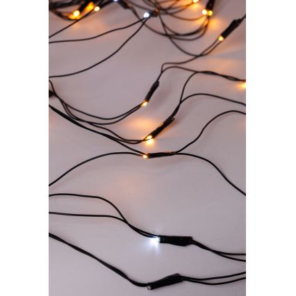 LED Kültéri függöny NET 240xLED/7,2W/230V 1,5x2 m IP44 meleg fehér