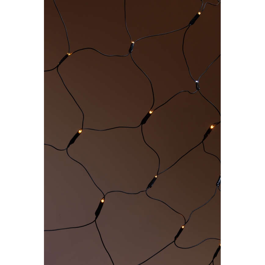 LED Kültéri függöny NET 240xLED/7,2W/230V 1,5x2 m IP44 meleg fehér