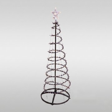 LED kültéri karácsonyi dekoráció 524xLED/230V, 15 funkció, 150 cm, IP44, meleg fehér, karácsonyfa