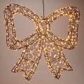 LED kültéri karácsonyi dekoráció 720xLED/6W/230V 46 cm IP44 meleg fehér masni/fekete