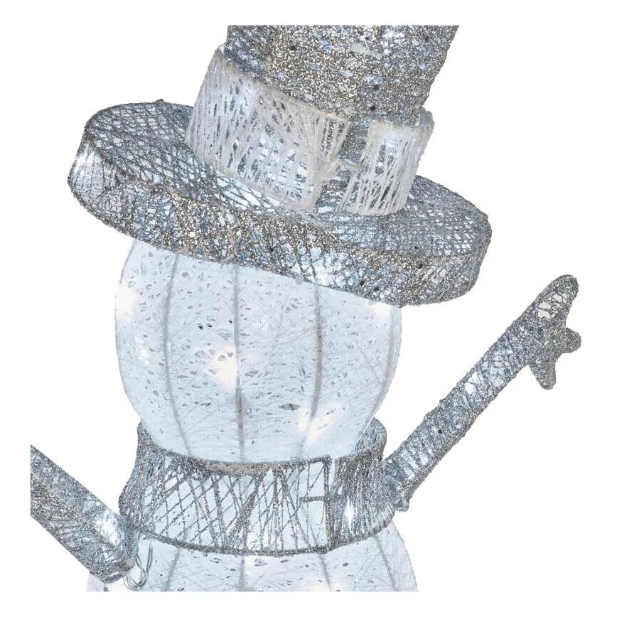 LED kültéri karácsonyi dekoráció 80xLED/3,6W/230V IP44 82 cm hóember