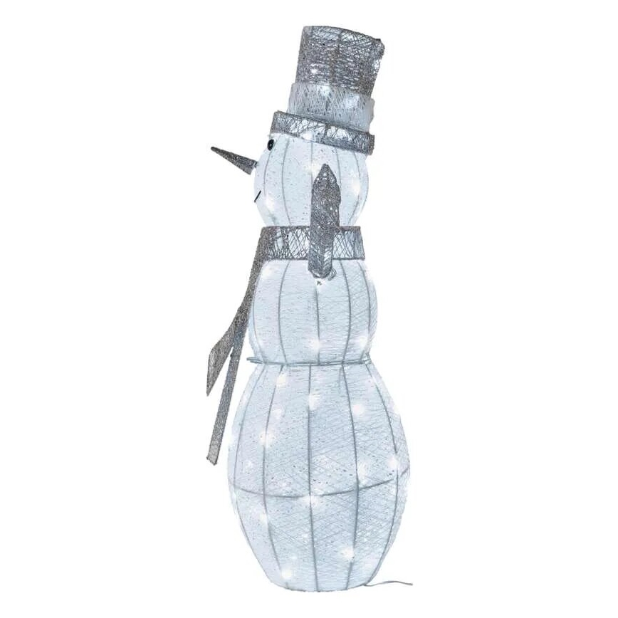 LED kültéri karácsonyi dekoráció 80xLED/3,6W/230V IP44 82 cm hóember