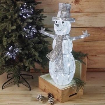 LED kültéri karácsonyi dekoráció 80xLED/3,6W/230V IP44 82 cm hóember