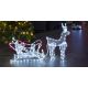 LED Kültéri karácsonyi dekoráció LED/12W/230V IP44 rénszarvas