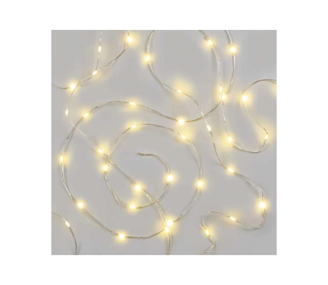 LED kültéri karácsonyi fényfüzér 160 LED/21m IP44 meleg fehér D3AW16