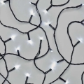 LED kültéri karácsonyi fényfüzér 40xLED/3xAA 3,3 m IP44 hideg fehér