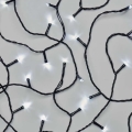LED kültéri karácsonyi fényfüzér 50xLED/5m IP44 hideg fehér