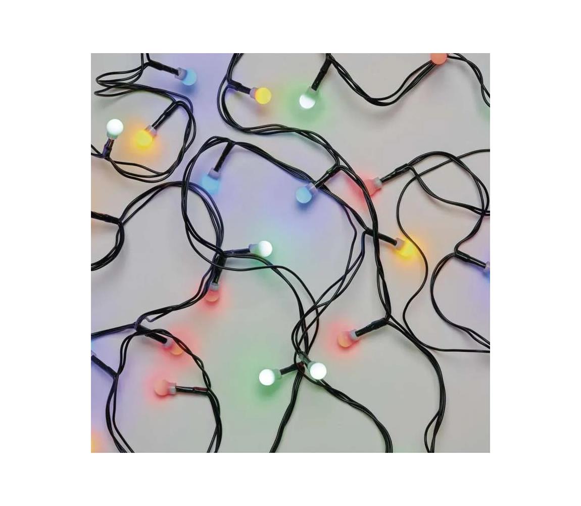 LED kültéri karácsonyi fényfüzér 80xLED/8 funkció 13m többszínű IP44 D5AM22