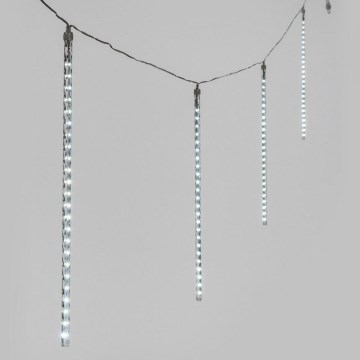 LED Kültéri karácsonyi fényfüzér ICICLE 480xLED 14m IP44 hideg fehér