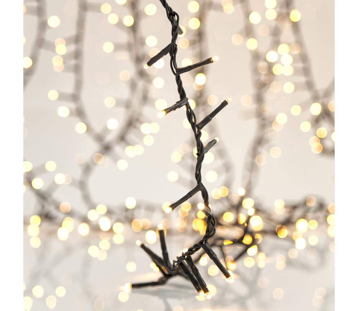 Eurolamp LED kültéri karácsonyi fényfüzér SNAKE 800xLED 19,1 m IP44 meleg fehér 600