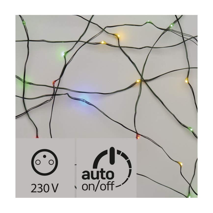 LED Kültéri karácsonyi fénylánc 15 m 150xLED/3,6W/230V IP44