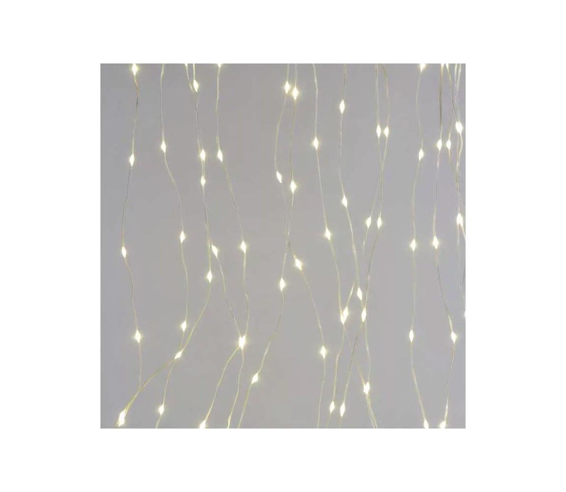 LED Kültéri karácsonyi lánc 240xLED/8 funkció 6,7 m IP44 meleg fehér D3EW01