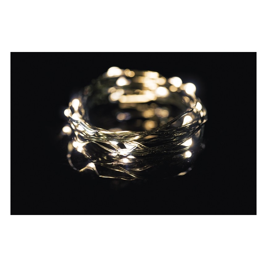 LED Kültéri karácsonyi lánc NANO 40xLED/2,4W/230V IP44 4 m