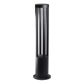 LED kültéri lámpa, 10 W, 230 V, 3000 K, IP65, 80 cm, fekete