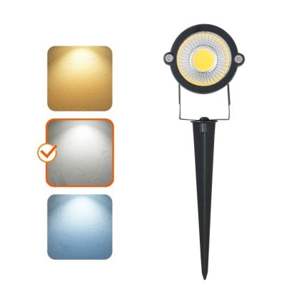 LED kültéri lámpa BLAKE LED/5W/230V 4000K IP65 fekete