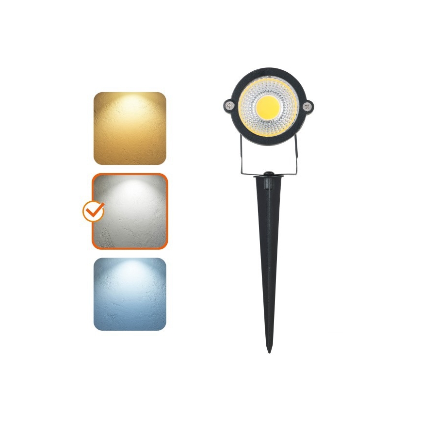 LED kültéri lámpa BLAKE LED/5W/230V 4000K IP65 fekete