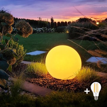 LED kültéri lámpa GLOBO 1xE27/11W/230V átm. 30 cm IP44