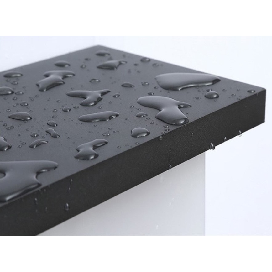 LED Kültéri fali lámpa izzóval szürkületérzékelővel NEELY 1xE27/9W/230V IP54 antracit