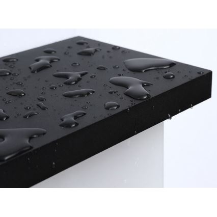 LED Kültéri fali lámpa izzóval szürkületérzékelővel NEELY 1xE27/9W/230V IP54 fekete