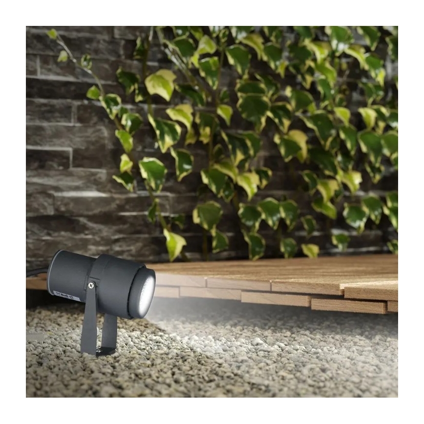 LED Kültéri lámpa LED/12W/230V 4000K antracit IP65