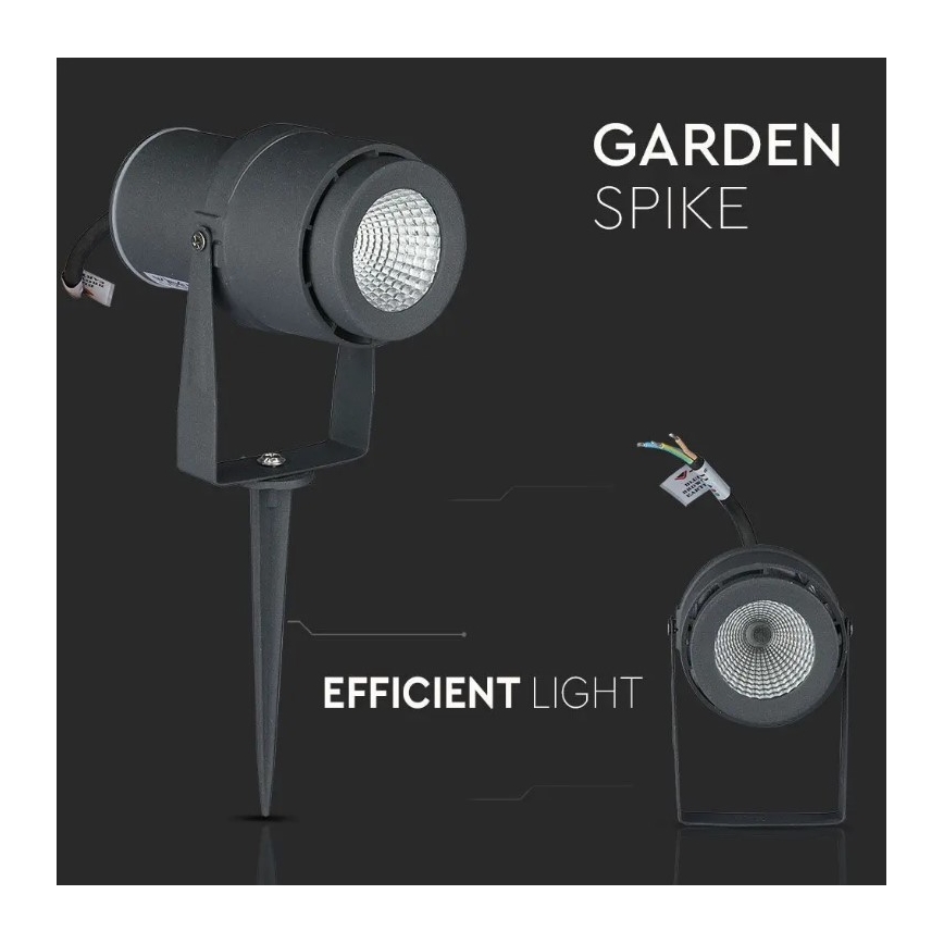 LED Kültéri lámpa LED/12W/230V 4000K antracit IP65